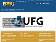 Tablet Screenshot of esmeg.org.br